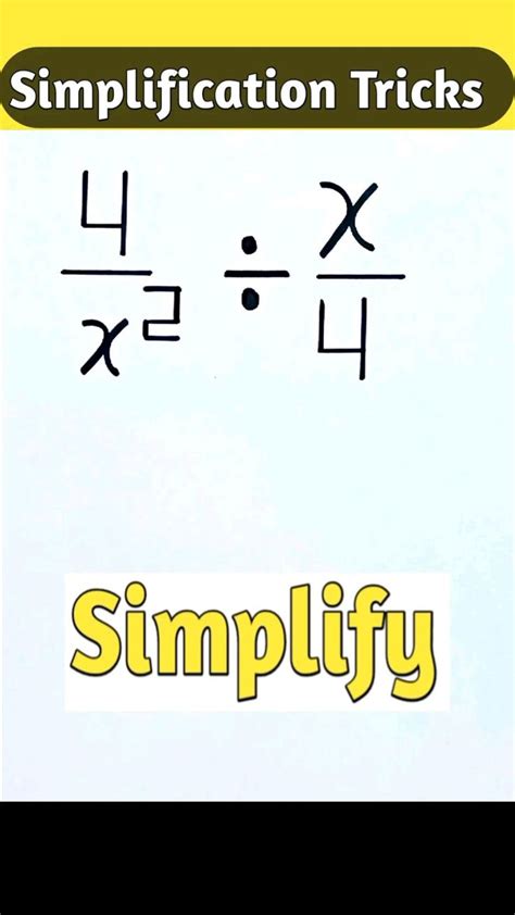 Image result for Simplification Easy Tricks