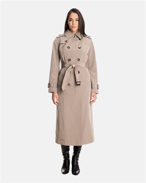 Rachel Women's Long Trench Coat | London Fog | Trench coats women long ...