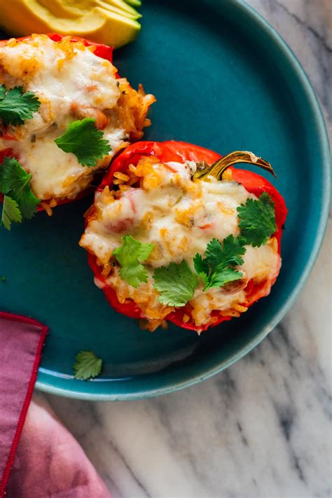 Vegetarian Stuffed Peppers | Cook & Hook