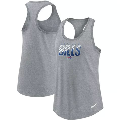 Women's Nike Heathered Charcoal Buffalo Bills Light Impact Performance ...