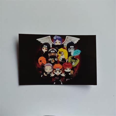 Chibi Akatsuki basic sticker – Dipped in Doodles