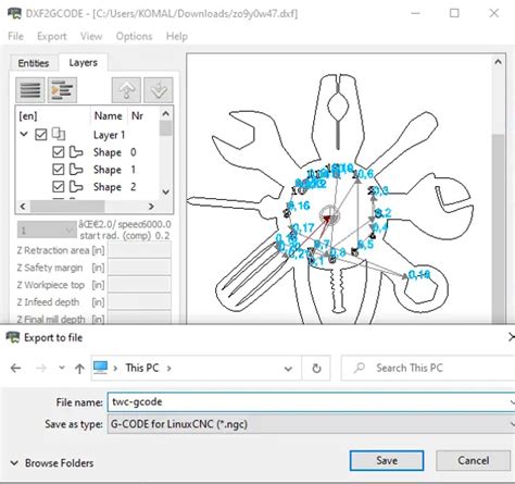 Image result for Convert DXF to G Code
