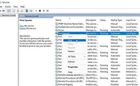 Image result for Windows Print Spooler Service