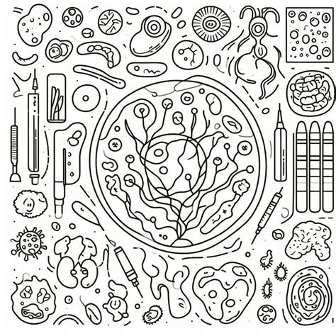 Biology Coloring Pages 的图像结果