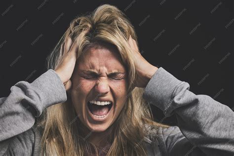 Woman Screaming In Fear