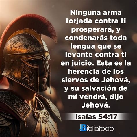 Isaías 54:17 Referencias Cruzadas de la Biblia | Conexiones Versículo a ...