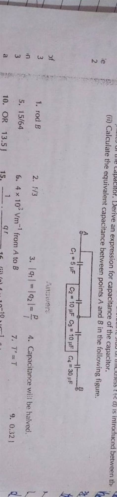 Image result for Equivalent Capacitance Calculation