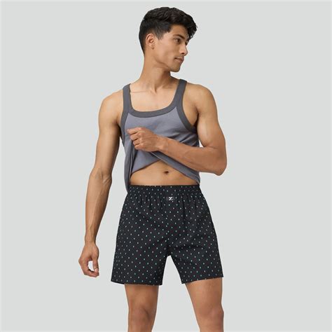 Men’s Boxy Black Astor Lounge Inner Boxers [22% Off] – XYXX Apparels