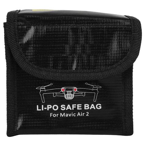 Drone Battery Safe Bag, Fireproof Fireproof Fiber Explosion-proof ...