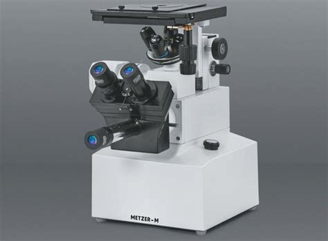 Iza -5000 Ibm Co Axial Inverted Binocular Metallurgical Microscope ...
