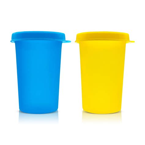 Cannikin Plastic Tumbler 220ml (0.22L) – Set of 2 | Compact, Durable ...
