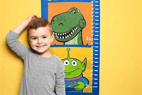 Jay Franco Disney Pixar Toy Story Toys Stacked Growth Chart – Kids ...