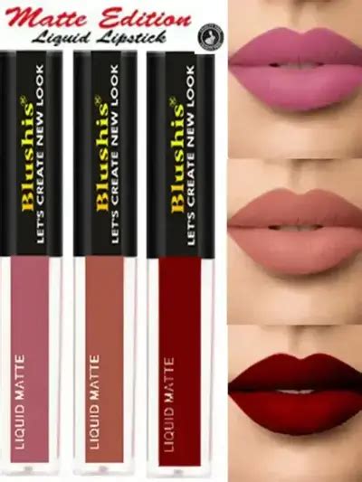 Buy BLUSHIS Non Transfer Insta Beauty Waterproof Long-lasti.