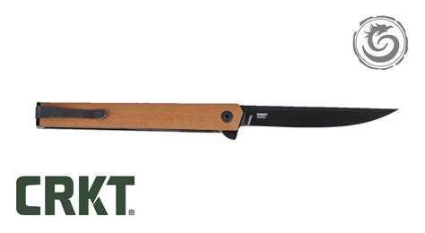 CRKT CEO Flipper Folding EDC Pocket Knife - Desert Tan » Tenda Canada