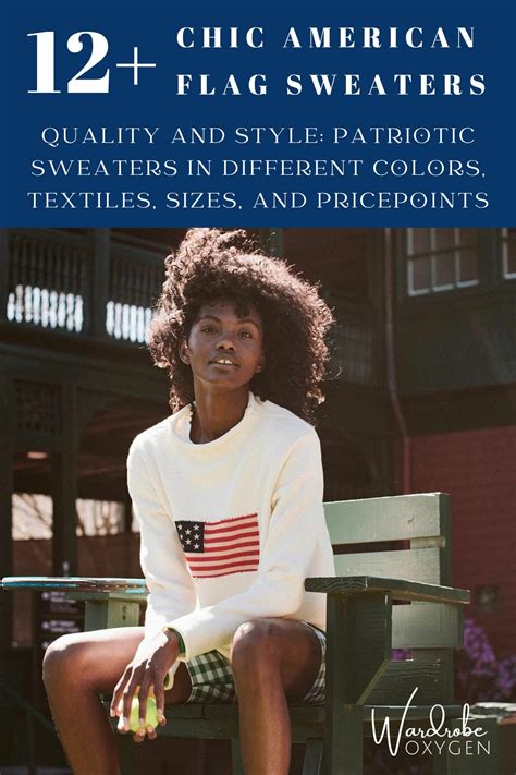 Chic American Flag Sweaters for Women | Wardrobe Oxygen