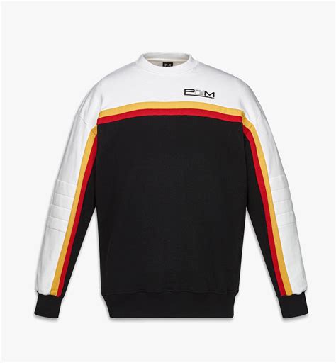Medium PHENOMENON+MCM Tricolor Sweatshirt Black | MCM ®SG