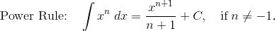 Image result for General Power Rule Integrals Sample Problems