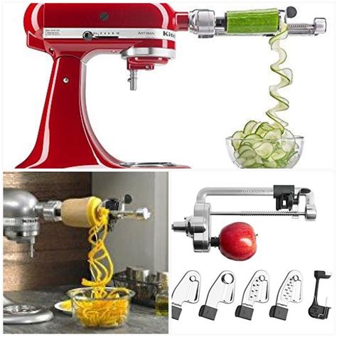 KitchenAid KSM1APC Spiralizer Attachment 1" Silver #nutrition # ...