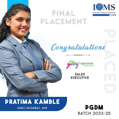 Final Placements - ISMS PUNE - ISMS PUNE
