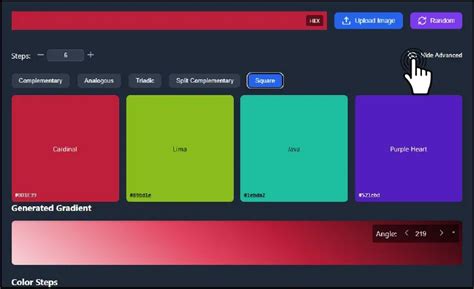 Gradient Color Palette Generator | Create Stunning CSS Gradients