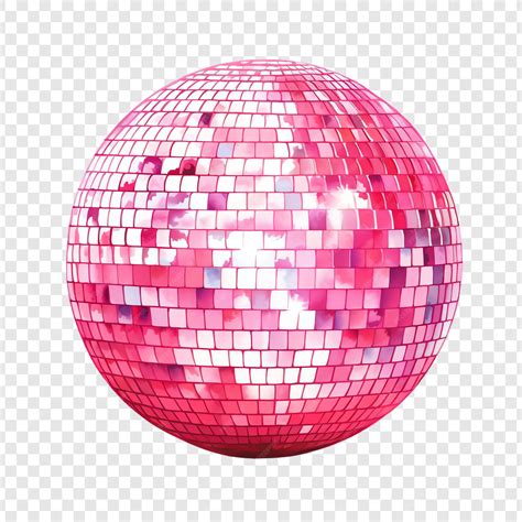 Premium PSD | A disco ball on a transparent background