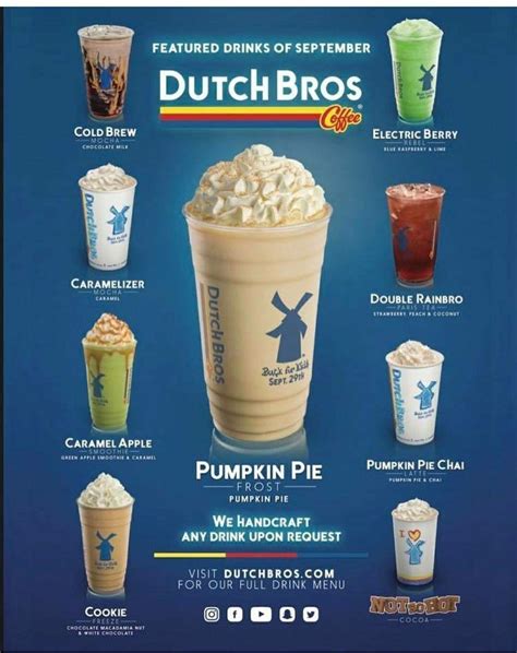 Dutch Bros Christmas Menu
