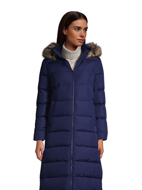 Lands' End Women's Down Maxi Winter Coat - Walmart.com