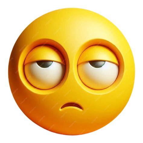 Face with rolling eyes | Premium AI-generated vector