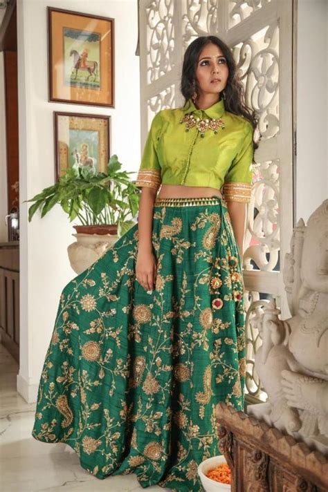 Lehengas & Shirts? Yes! Check out These Top Trends in Lehenga Shirt ...