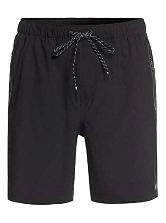 Buy Quiksilver Waterman Men's Lockdown Volley Swim Trunk 18, Black, S ...