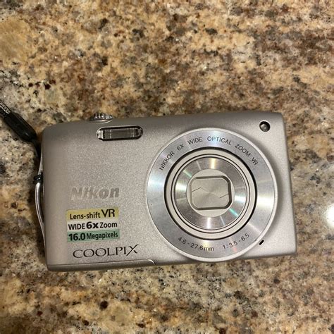 Nikon COOLPIX S3300 16.0 MP Digital Camera - Silver - Etsy