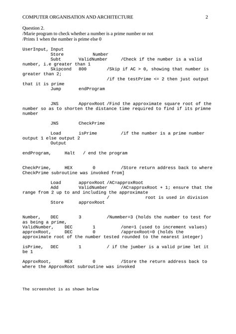 Computer Organisation 的图像结果