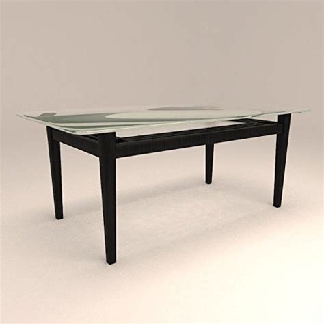 Curved Colonial Styled 6 Seater Dining Set with Glass Table Top ...