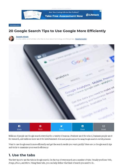 Google Search Tips 的图像结果