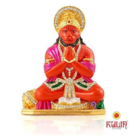 Kulin Lord Hanuman | Bajrangbali Idol for Car Dashboard | Home Decor ...