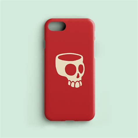 Red Panda Skull- Phone Case Case – East India Cases