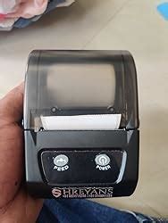 SHREYANS 58mm Label Printer (2 in 1) - Thermal Label & Receipt Printer ...