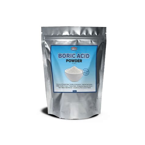 ZYAX Boric Acid Powder 200g, Pure & Fine Multi Purpose Powder for ...