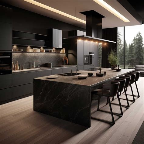 Modern Kitchen Ideas Dark