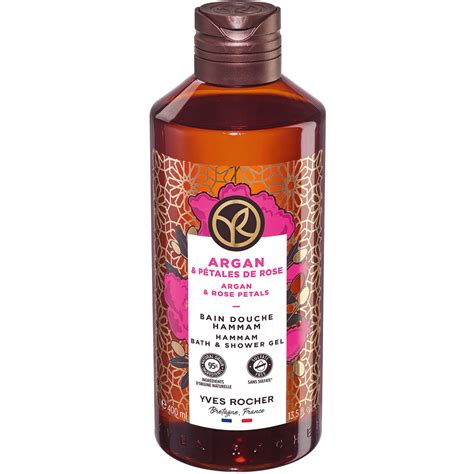 Yves Rocher ARGAN & ROSE PETALS HAMMAM BATH & SHOWER GEL