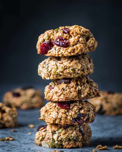 Healthy Vegan Breakfast Cookies | Rainbow Plant Life