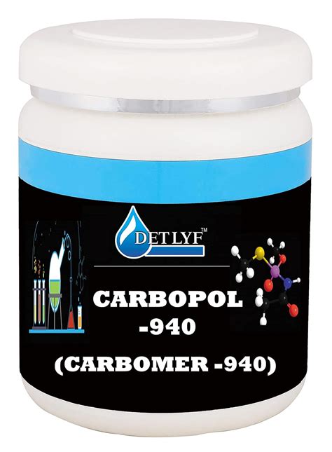 carbopol 940 (CARBOMER 940) 125 GM : Amazon.in: Industrial & Scientific