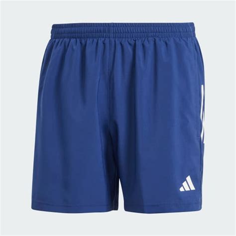 adidas Own The Run Shorts - Blue | Free Shipping with adiClub