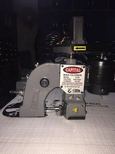 Bag Closing Machine - Double needle Bag Closer Sewing Machine ...