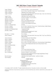 2021-2022 Knox County Schools Calendar / 2021-2022-knox-county-schools ...