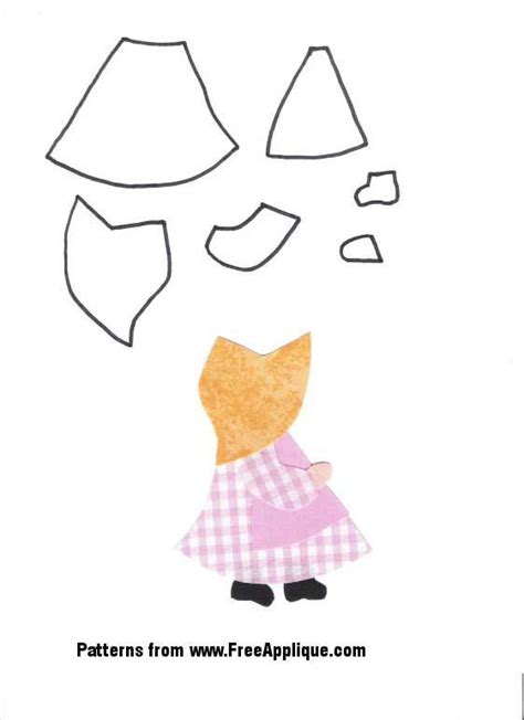 Image result for Sun Bonnet Tutorial