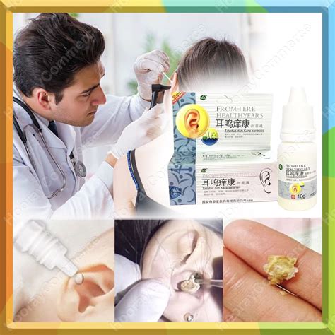 Ear Drops Cleaner | Ear Wax Remover Liquid for Acute and Chronic Otitis, Powerful Softening the ...