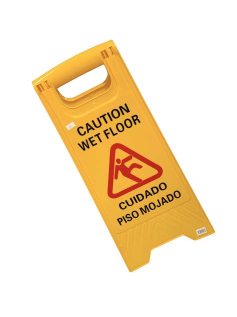 English/ Spanish Wet Floor Sign – Carrillo's Janitorial Supply