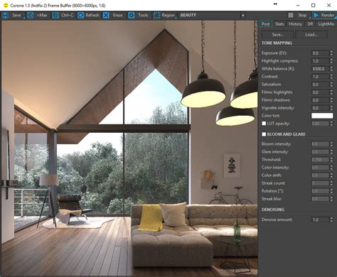 Vray 5 的图像结果