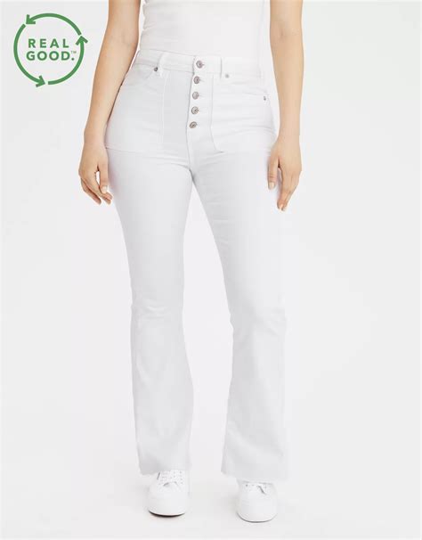 AE Curvy Super High-Waisted Flare Jean | AE